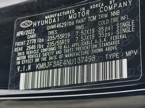 Used 2022 Hyundai Tucson XRT w/ Cargo Package FWD image 27