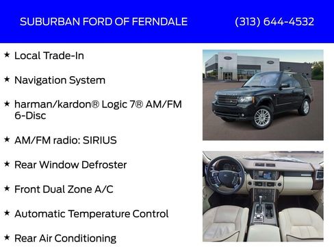 Used 2012 Land Rover Range Rover HSE image 4