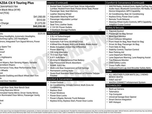 Used 2023 MAZDA CX-9 Touring Plus image 10