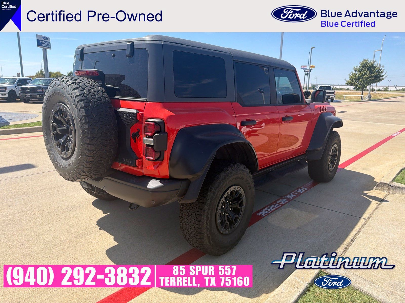 Used 2022 Ford Bronco Raptor AWD/4WD image 7