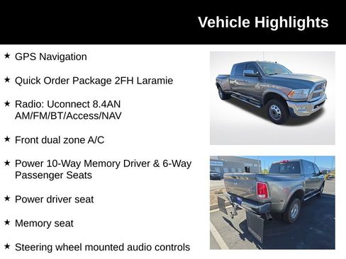 Used 2013 RAM 3500 Laramie w/ HD Snow Plow Prep Group image 7