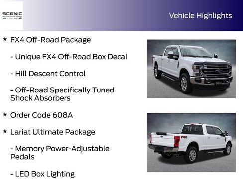 Used 2022 Ford F250 Lariat w/ Lariat Ultimate Package AWD/4WD image 10