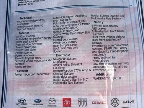 Used 2022 Subaru Forester Wilderness image 99