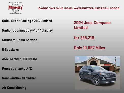 Used 2024 Jeep Compass Limited AWD/4WD image 5