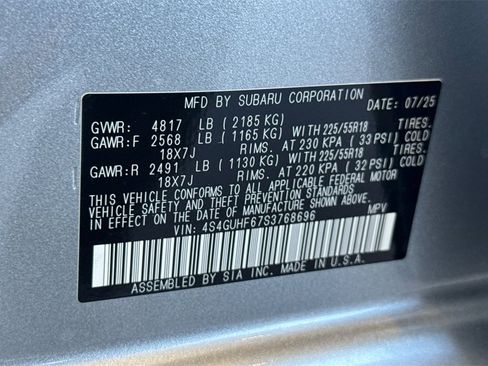 New 2025 Subaru Crosstrek 2.5i Sport w/ Crosstrek Mirror Package image 35