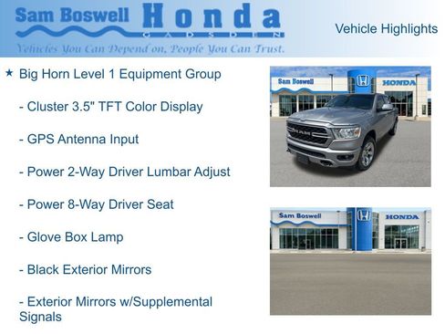 Used 2022 RAM 1500 Big Horn w/ Trailer Tow Group AWD/4WD image 7