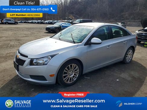 Used 2014 Chevrolet Cruze Eco w/ Enhanced Safety Package image 1