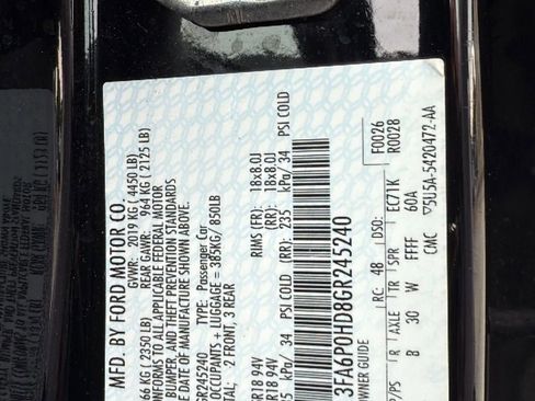Used 2016 Ford Fusion SE FWD image 43