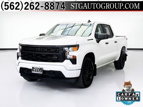 Used 2023 Chevrolet Silverado 1500 Custom w/ Rally Edition AWD/4WD image 1