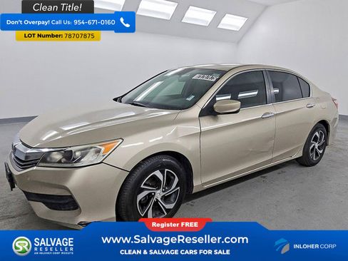 Used 2017 Honda Accord LX image 1