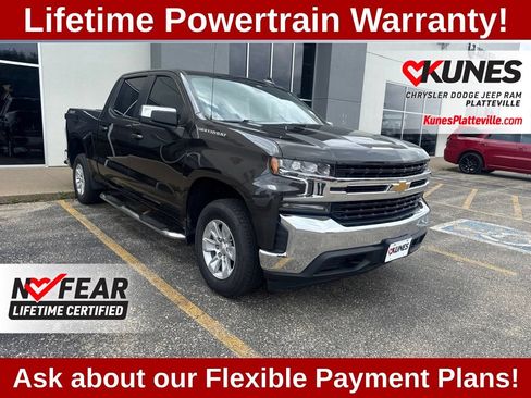 Used 2021 Chevrolet Silverado 1500 LT w/ Bed Protection Package AWD/4WD image 1