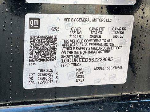 Used 2025 Chevrolet Silverado 1500 RST w/ Dark Appearance Package image 32