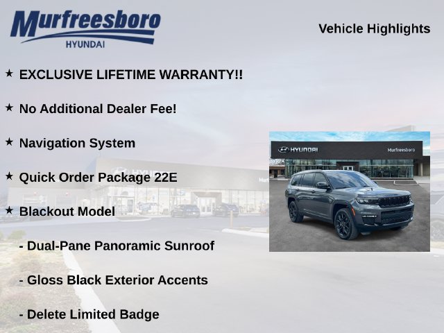 Used 2025 Jeep Grand Cherokee L Limited AWD/4WD image 5