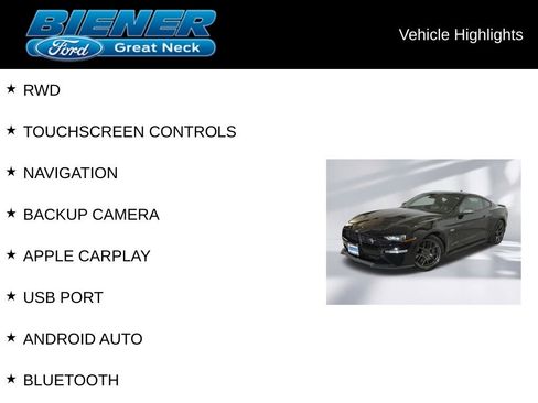 Used 2022 Ford Mustang Premium w/ 2.3L High Performance Package RWD image 9