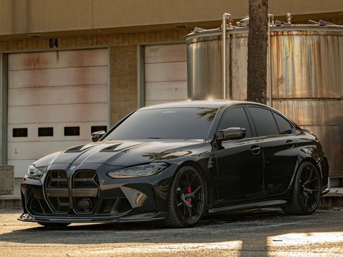 Used 2022 BMW M3 Competition w/ M Carbon Exterior Package AWD/4WD image 1