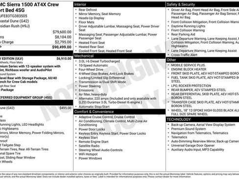 New 2026 GMC Sierra 1500 AT4X w/ AT4X AEV Edition AWD/4WD image 1