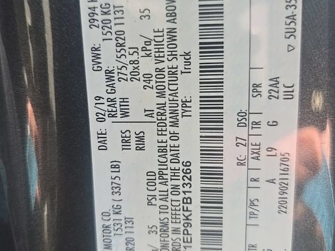 Used 2019 Ford F150 XL w/ Equipment Group 101A Mid AWD/4WD image 13