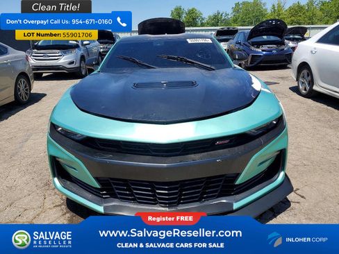 Used 2020 Chevrolet Camaro SS RWD image 7