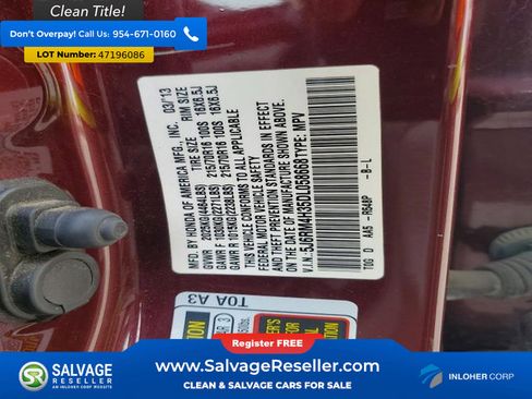 Used 2013 Honda CR-V LX image 17