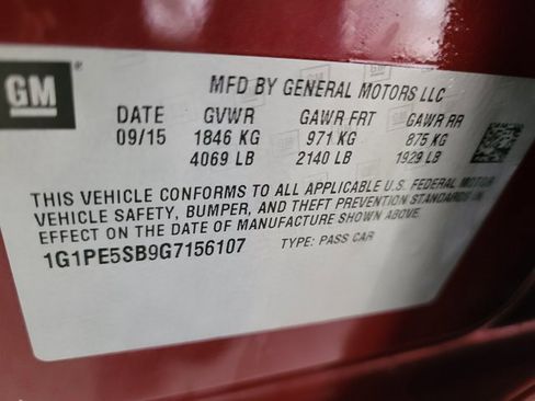 Used 2016 Chevrolet Cruze LT image 30