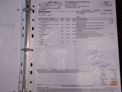 Used 1989 Lamborghini Countach Coupe RWD image 46