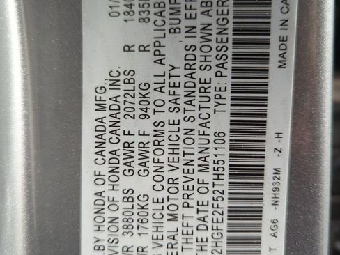 Certified 2026 Honda Civic Sport image 25