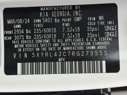 Used 2024 Kia Sorento S FWD image 34