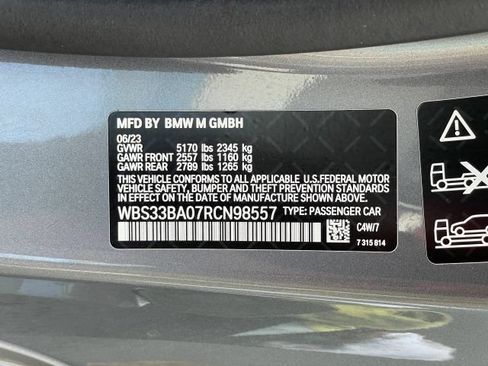 Used 2024 BMW M4 xDrive Competition AWD/4WD image 53