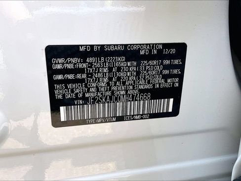 Used 2021 Subaru Forester Premium w/ Popular Package #1 AWD/4WD image 17
