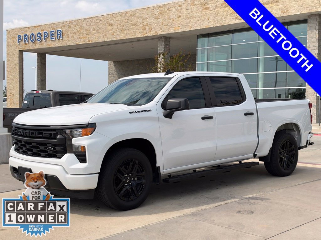 Used 2024 Chevrolet Silverado 1500 Custom w/ LPO, Dark Essentials Package RWD image 9