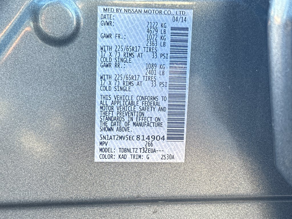 Used 2014 Nissan Rogue SV w/ SV Premium Package AWD/4WD image 39