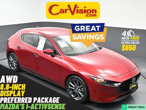 Used 2020 MAZDA MAZDA3 AWD Hatchback w/ Preferred Pkg image 1