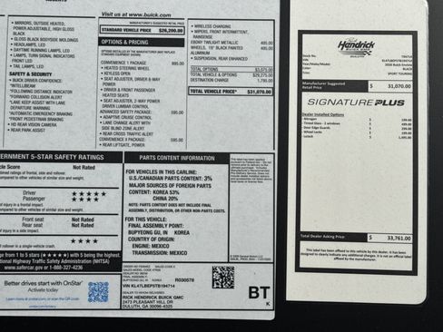 New 2026 Buick Envista Sport Touring w/ Convenience I Package FWD image 34