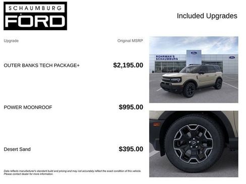 New 2025 Ford Bronco Sport Outer Banks w/ Outer Banks Tech Package+ image 4