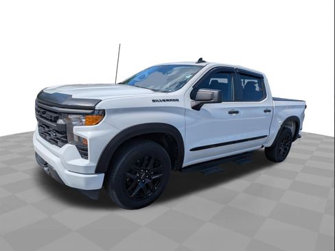 Certified 2023 Chevrolet Silverado 1500 Custom w/ LPO, Dark Essentials Package RWD image 8