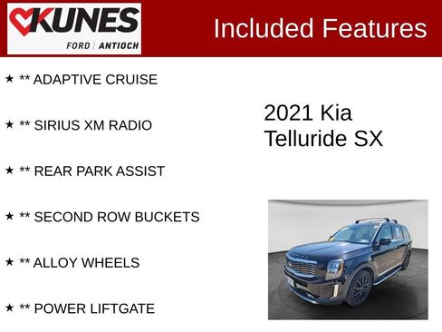 Used 2021 Kia Telluride SX w/ SX Prestige Package AWD/4WD image 4