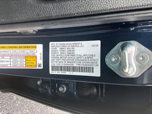 Used 2024 Honda Accord EX image 34