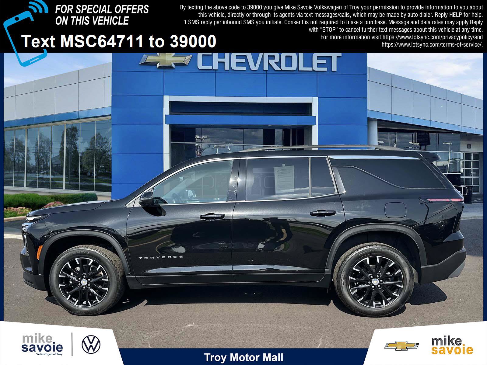 Certified 2024 Chevrolet Traverse LT w/ Trailering Package FWD image 2