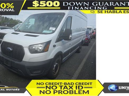 Used 2021 Ford Transit 350 148 High Roof Extended w/ Load Area Protection Package RWD image 1