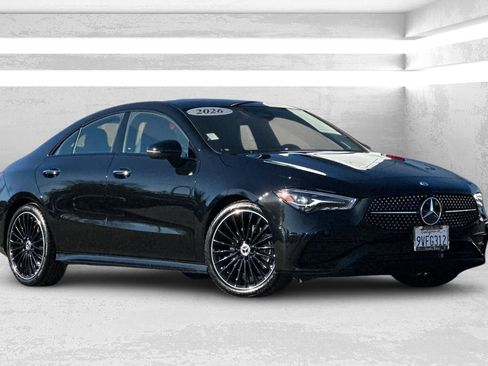 Certified 2026 Mercedes-Benz CLA 250 Black image 1