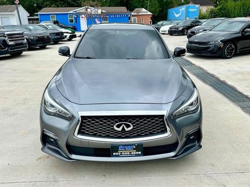 Used 2018 INFINITI Q50 Red Sport 400 w/ Sensory Package (Sport) AWD/4WD image 10