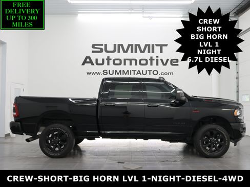 Used 2024 RAM 2500 Big Horn w/ Night Edition AWD/4WD image 1