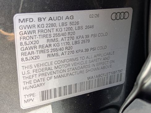 New 2026 Audi Q3 quattro 2.0T image 17