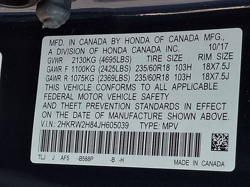 Used 2018 Honda CR-V EX-L image 28