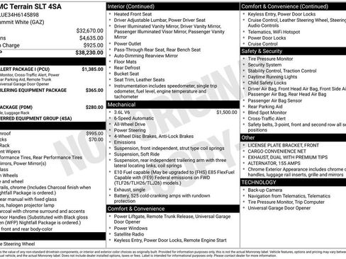 Used 2017 GMC Terrain SLT w/ Driver Alert Package I AWD/4WD image 5
