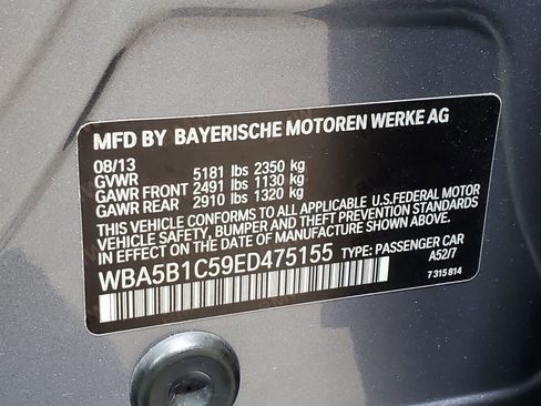 Used 2014 BMW 535i Sedan image 40