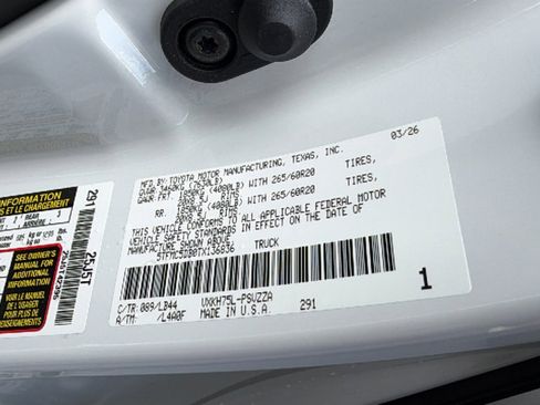 New 2026 Toyota Tundra 1794 Edition AWD/4WD image 30