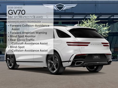 New 2026 Genesis GV70 2.5T Sport Prestige image 7