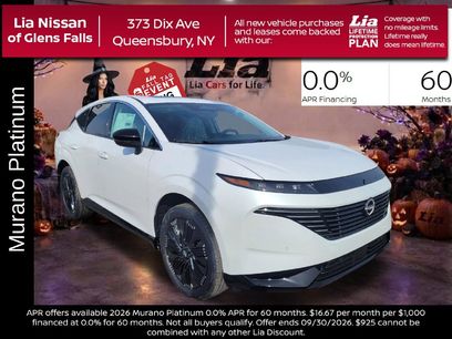 New 2026 Nissan Murano Platinum w/ Cargo Package