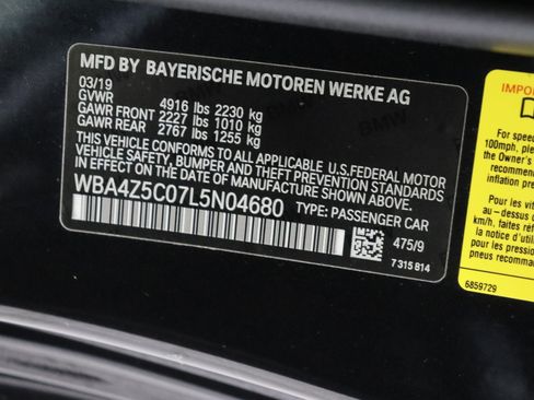 Used 2020 BMW 440i Convertible w/ Convenience Package image 37